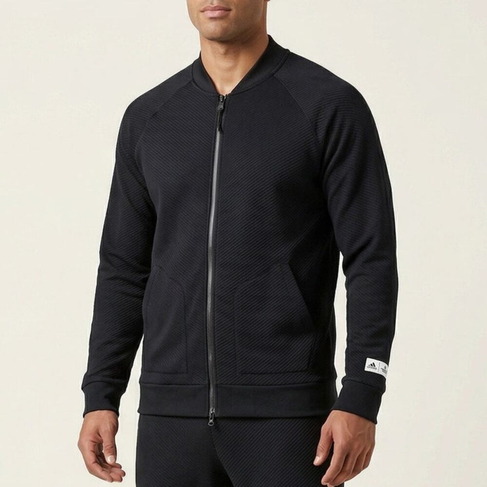 Adidas x Reigning Champ Primeknit Bomber Jacket in Black size XL